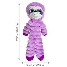 KONG Shakers™ Crumples Sloth Dog Toy – XL