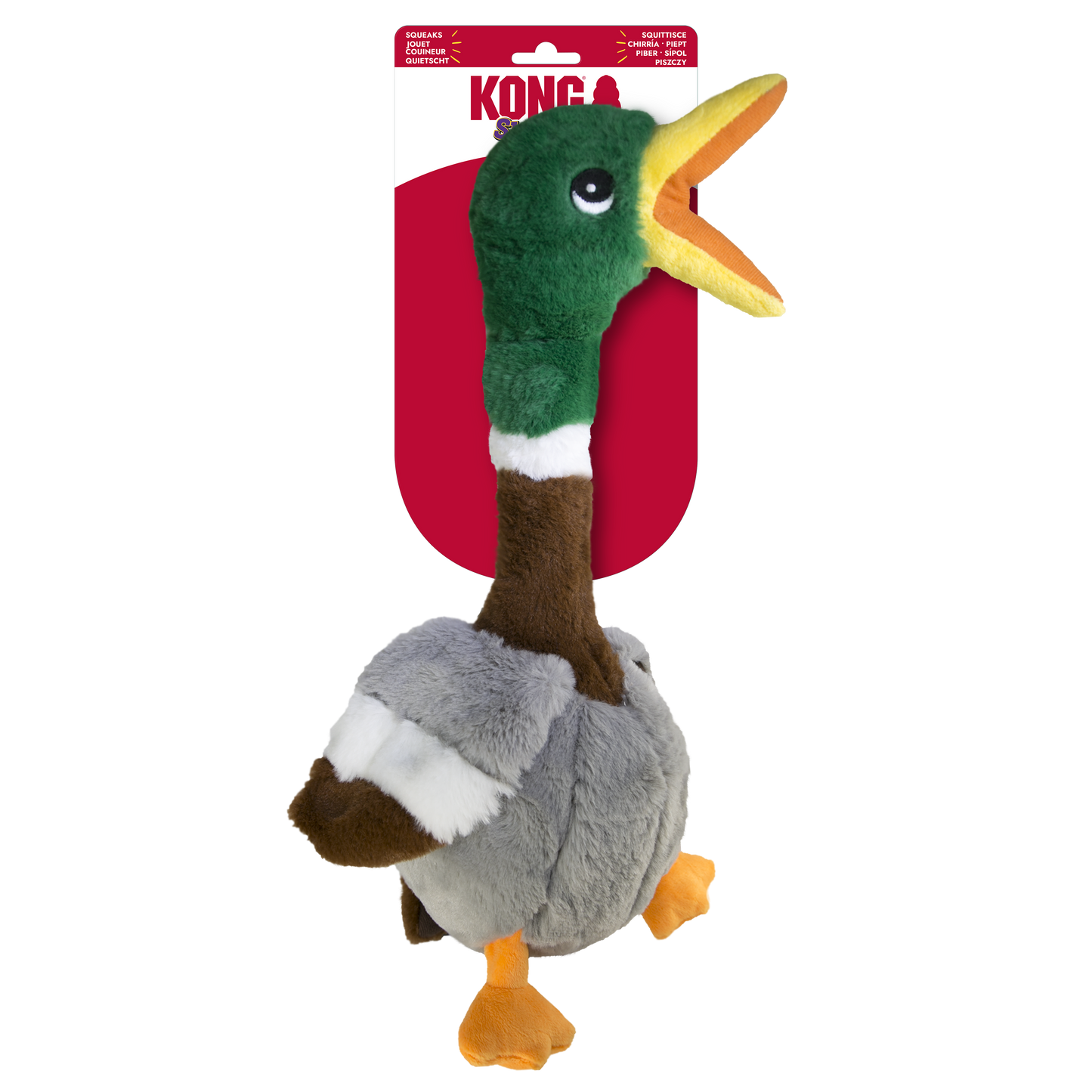 KONG Shakers Honkers Duck Dog Toy – Large