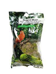 Sky Pets Natural Moss for Birds also suitable for Amphibians and Reptiles 50g.