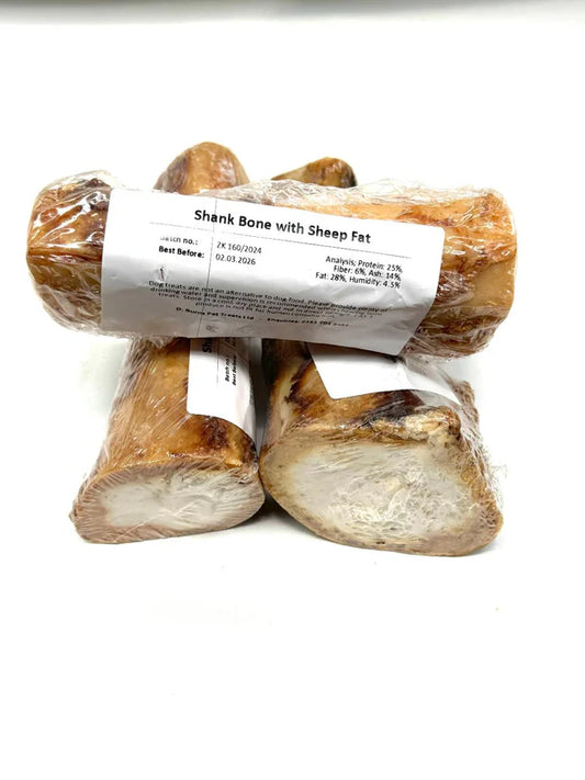 Burns Shank Bone For Dogs Filled With Sheep Fat