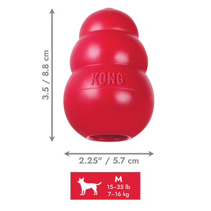KONG Classic Dog Toy – Medium