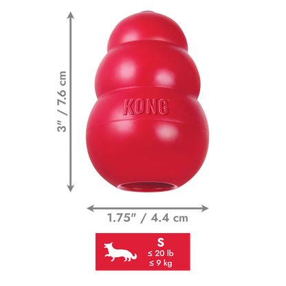 KONG Classic Dog Toy – Small