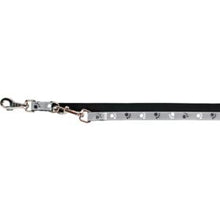 Trixie Silver Reflect Adjustable Dog Lead M-L 2.00 m/20 mm black/silver grey