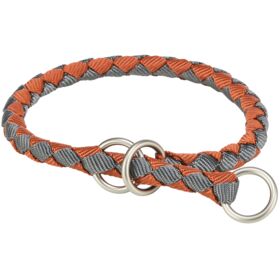 Trixie Cavo Semi-Choke Dog Collar XS-S 25-31cm/12mm rust/graphite