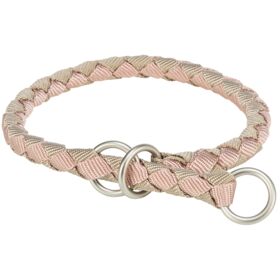 Trixie Cavo Semi-Choke Dog Collar XS-S 25-31cm/12mm blush/sand