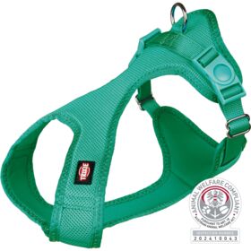 Trixie Comfort Soft Dog Touring Harness S-M 35-60cm/20mm. ocean
