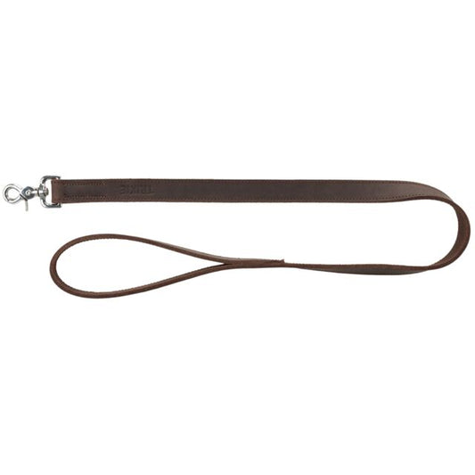 Trixie Rustic Greased Leather Dog Lead L-XL