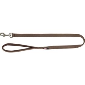 Trixie Premium Dog Lead M-L 1.00m/20mm. hazelnut