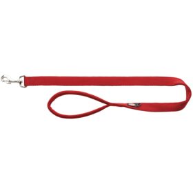 Trixie Premium Dog Lead Extra Long Double Layered M-L 1.8m/20mm red