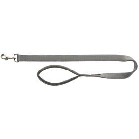 Trixie Premium Dog Lead Extra Long Double Layered M-L 1.8m/20mm graphite