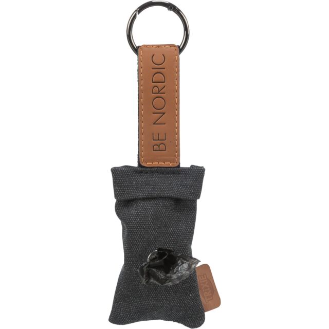 Trixie Be Nordic Poop Bag Dispenser, Black With 20 Bags inc