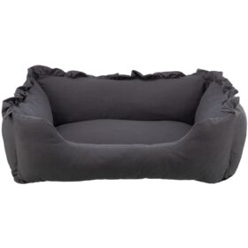 Trixie Dog Bed Amelie, square 80x60cm. dark grey