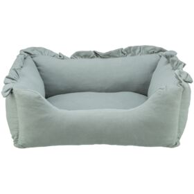 Trixie Dog Bed Amelie, square 80x60cm. sage