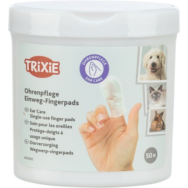 Trixie Single Use Finger Pads contents 50