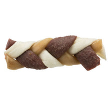 Trixie Braid with Beef Dog Treat 12cm. 85g.