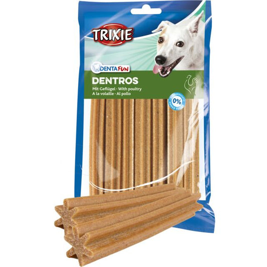 Trixie Dental Fun Dentros with Chicken Dog Treats