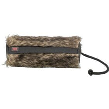 Trixie Feed Dummy With Fur For Dog Treats, Black 6x20cm