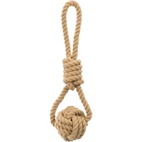 Trixie BE NORDIC Playing Rope with Woven-in Ball Dog Toy 8/30cm