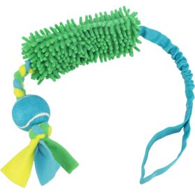 Trixie Bungee Rope for Tugging with Tennis Ball Dog Toy