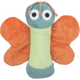 Trixie Butterfly plush Dog Toy 22cm.