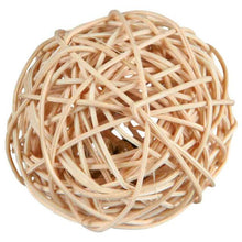 Trixie Rattan Ball With Bell Toy For Small Animals