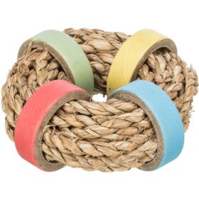Trixie Sea Grass Ring Small Animal Toy