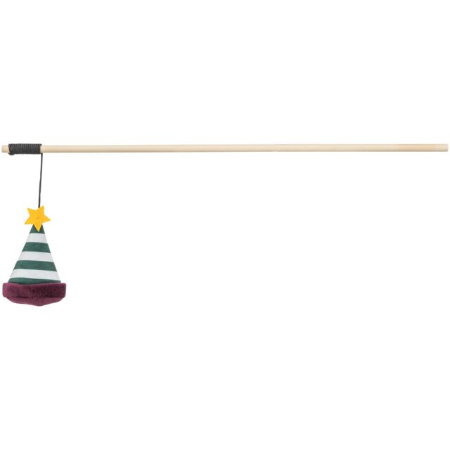 Trixie Playing Rod with Dwarfs Hat Cat Toy