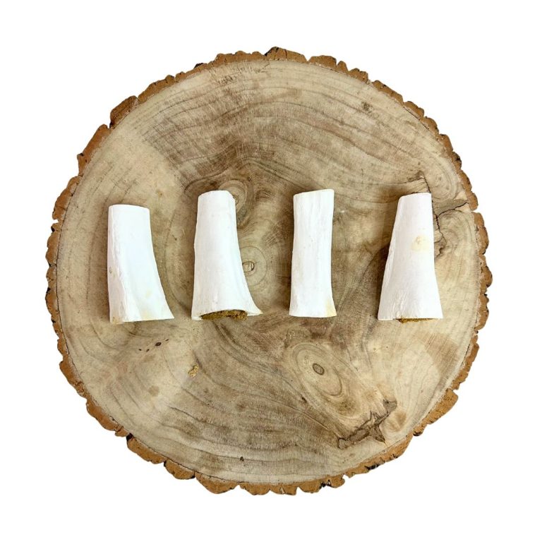 Nova White Peanut Filled Bone Dog Treat – Long Lasting Filled Dog Chews