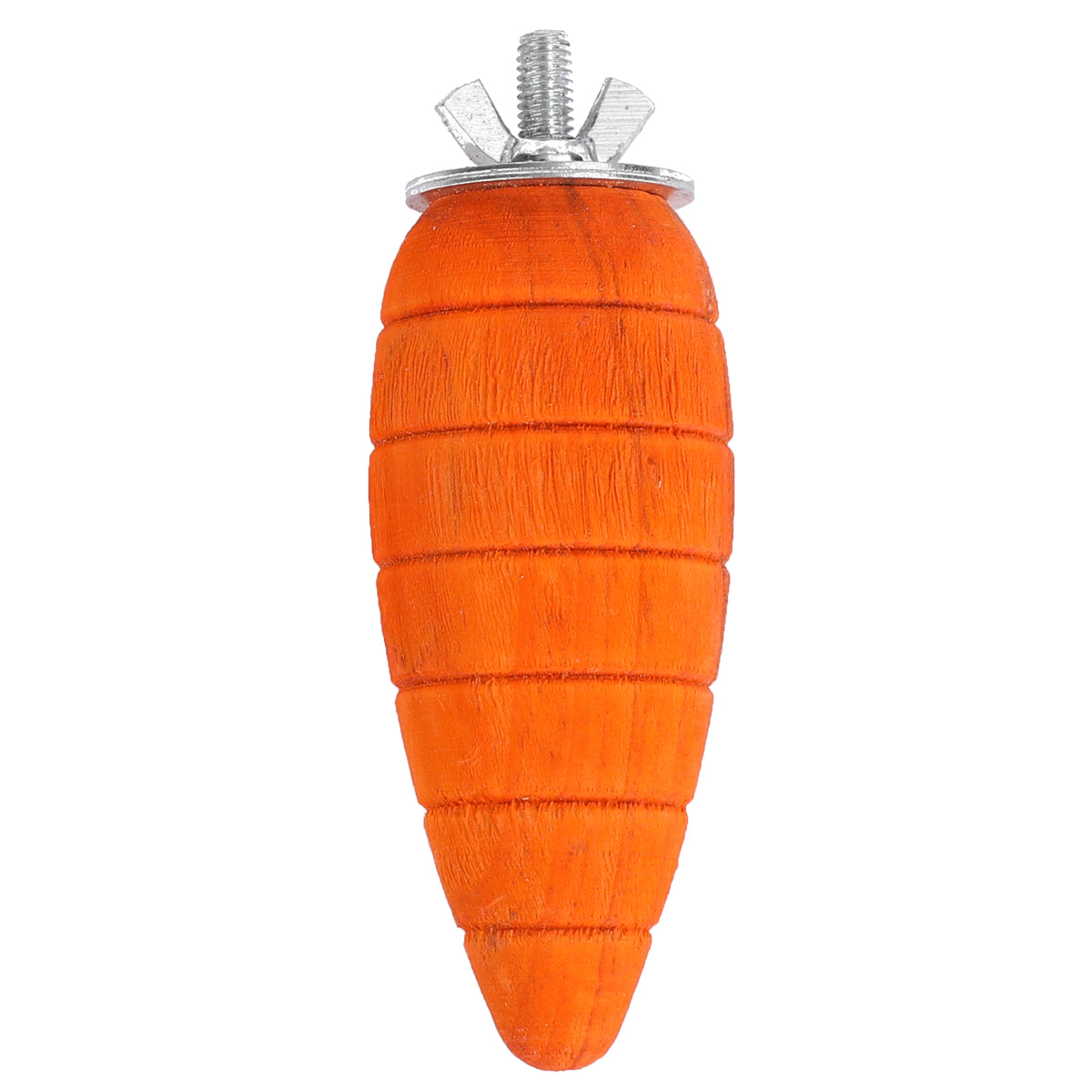 Skp Pets Wooden Carrot Small Animal Toy 8.5x3.5cm.