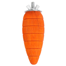Sky Pets Wooden Carrot Small Animal Toy 8.5x3.5cm.