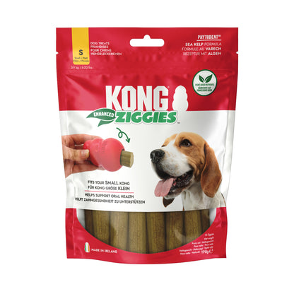 KONG Ziggies Enhanced Dog Treats – Small – 198g