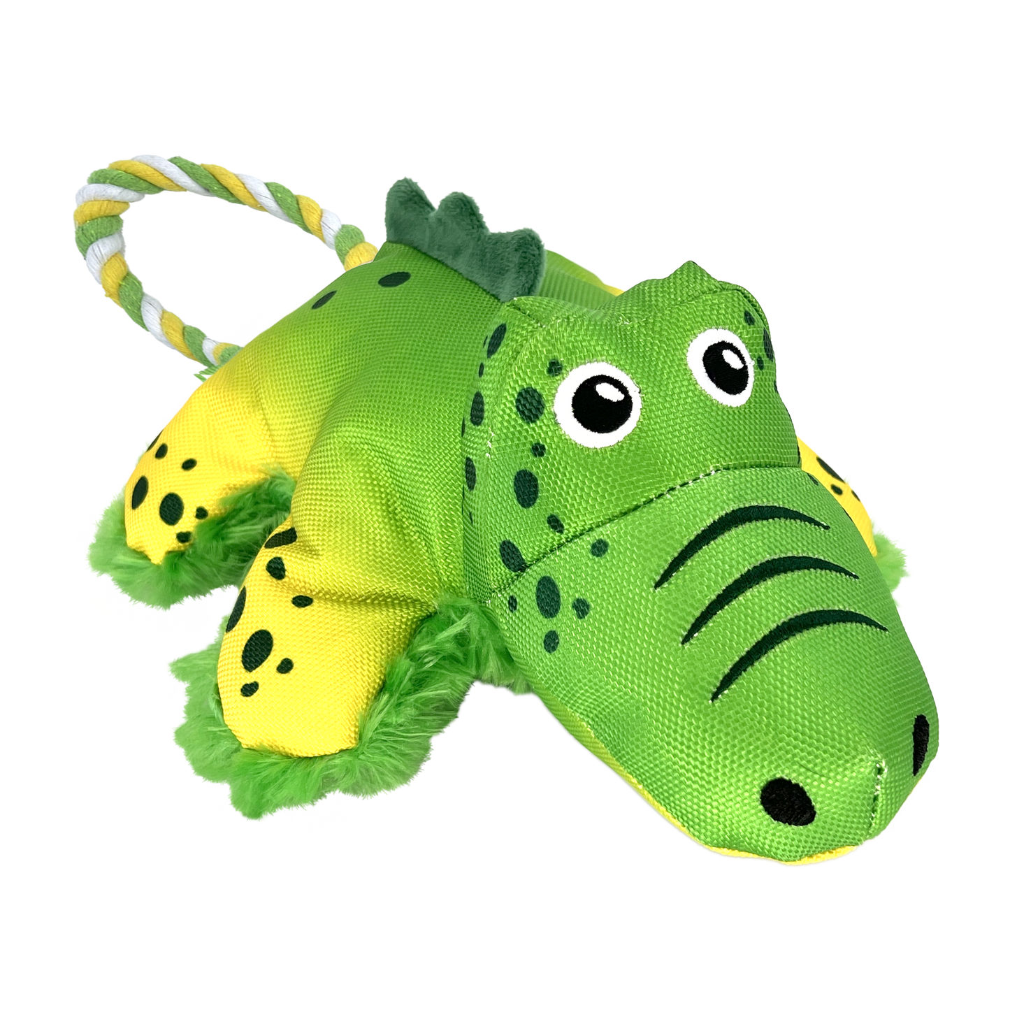 KONG Cozie Tuggz Alligator Dog Toy – Medium/Large