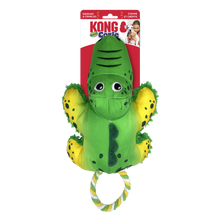 KONG Cozie Tuggz Alligator Dog Toy – Medium/Large