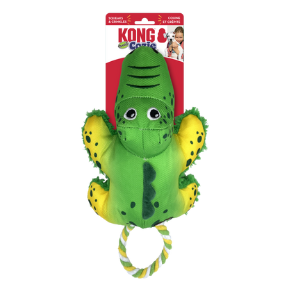 KONG Cozie Tuggz Alligator Dog Toy – Medium/Large