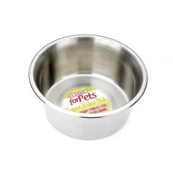 Classic Stainless Steel Dog Bowl 2800ml.