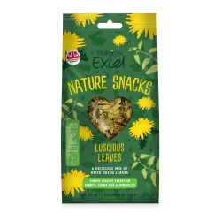 Burgess Excel Lucious Leaves 60g. Small Animal Treat