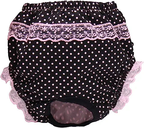 CLEARANCE - CROCI Hygienic Knickers Doggy Pants, Polka Dots, 30/35 cm, Medium