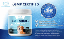 Calming Chews For Dogs. 60 Soft Chews Per Tub.