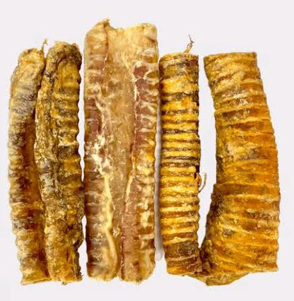 Burns Buffalo Trachea Dog Treat – Natural Long Lasting Dog Chew