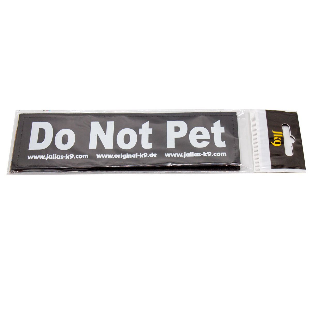 Julius-K9 5464 DO NOT PET Big Reflective Patch 1 Pair