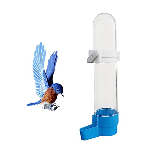 CLEARANCE - Bird Feeding/Water Bottle Cage Fitting blue