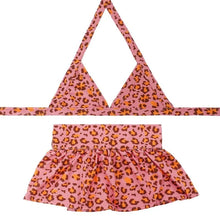 CLEARANCE - 2 piece Dog Bikini leopard print
