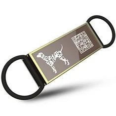 CLEARANCE - Disontag QR Code for Dogs or Cats Dalmation