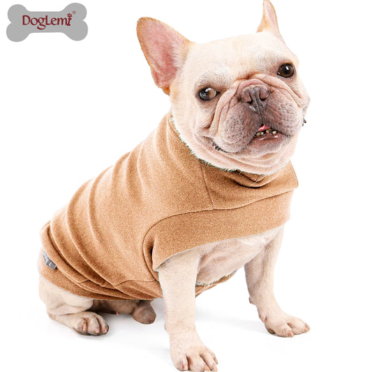 CLEARANCE - Doglemi Dog Jumper light brown L