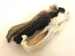 Burns Dog Treats Rabbit Ears With/Without Fur