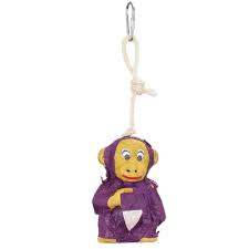 Sky Pets Pinata Monkey Bird Toy 7.5x10cm.