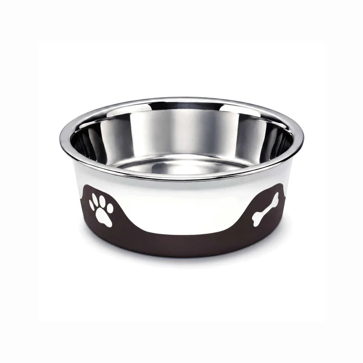 ThermaCool Dog Bowl - Espresso.  X-Large - 1.8L (L 22cm X W 22cm x H 7.50cm