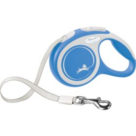 flexi New COMFORT tape dog lead XS 3m. blue