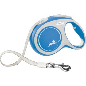 flexi New COMFORT tape dog lead L 5m. blue