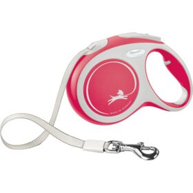 flexi New COMFORT tape dog lead L 5m. red